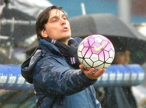 Serie A Sampdoria, Montella: «Avanti così. Correa meglio di Pastore»