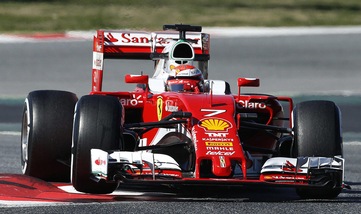 F1, Barcellona: Raikkonen vola con le ultrasoft