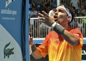 Tennis: Fognini ko per un mese e mezzo