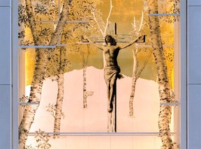 Atalanta, il volto di un ultrà diventa Cristo in una chiesa