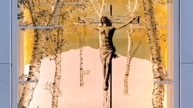 Atalanta, il volto di un ultrà diventa Cristo in una chiesa