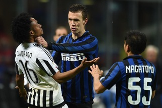 Perisic mani al collo a Cuadrado: scintille al Meazza!