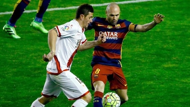 Liga: Rayo Vallecano-Barcellona 1-5, le immagini della tripletta di Messi