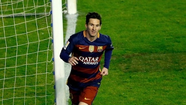 Liga: Rayo Vallecano-Barcellona 1-5, tripletta Messi