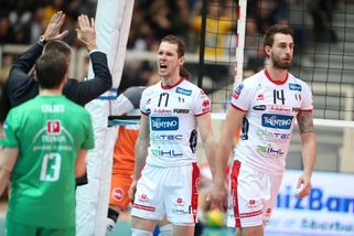 Trentino Diatec ai play off a 6. Modena saluta l'Europa