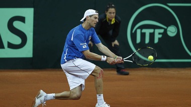 Tennis, Coppa Davis: Italia-Svizzera 2-0, ok Seppi e Lorenzi