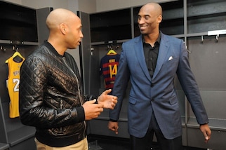 Bryant incontra Thierry Henry: "Che Finale, nel 2010..."