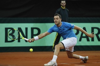 Tennis, Coppa Davis: Cecchinato batte Bossel, Italia-Svizzera 4-0