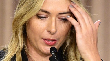 Maria Sharapova positiva all'antidoping: quanta emozione in conferenza