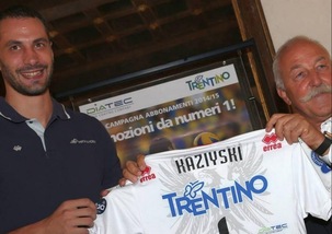 Trento torna al passato. Dal Giappone arriva Matey Kaziyski