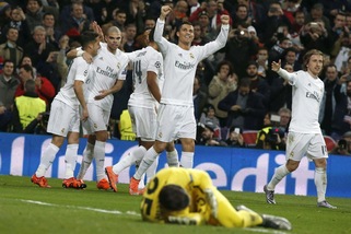 Champions League, Real Madrid-Roma 2-0: decidono CR7 e James, giallorossi eliminati