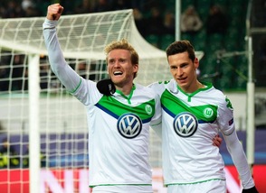 Champions League: Wolfsburg-Gent 1-0, tedeschi avanti