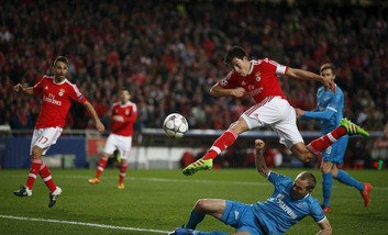 Champions League, Zenit-Benfica 1-2: Gaitan e Talisca, portoghesi ai quarti