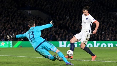 Champions League, Chelsea-Psg 1-2: parigini ai quarti con Rabiot-Ibrahimovic