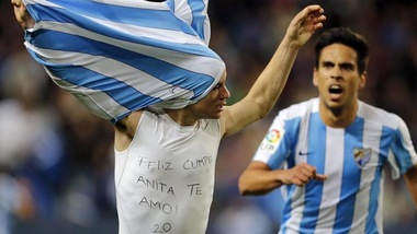 Liga: Malaga-Sporting Gijon 1-0