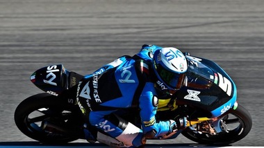 Moto3 Sky Team, Fenati: «Primo giorno di test, buon risultato»