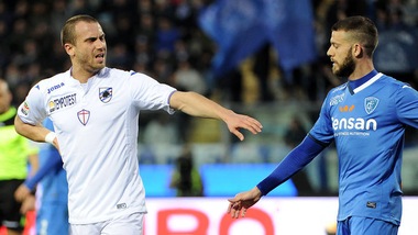 Serie A: Empoli-Sampdoria 1-1, Laurini risponde a Quagliarella