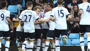 Premier League, Aston Villa-Tottenham 0-2: Kane riavvicina il Leicester