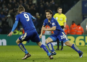 Premier League: Leicester-Newcastle 1-0, decide la rovesciata di Okazaki