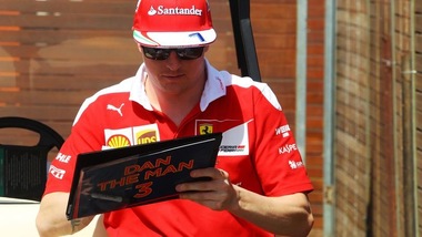 F1 Ferrari, Raikkonen: «Condizioni difficili, speriamo nel meteo»