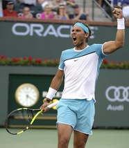 Tennis, Indian Wells: Nadal è il terzo semifinalista