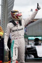Gp Australia, Hamilton in pole position