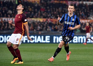 Roma-Inter 1-1: Mancini blocca Spalletti, solo un pari all'Olimpico