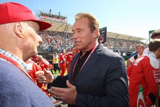 GP Australia, Schwarzy scende in pista