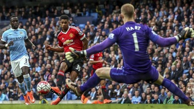 Rashford stende il City, derby allo United. Tottenham ok, -5 dal Leicester