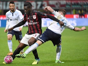 Serie A: Milan-Lazio 1-1, Bacca risponde a Parolo