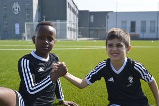 Juventus Academy in campo contro il razzismo