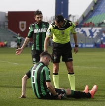 Serie A Sassuolo, Antei ko: distrazione muscolare