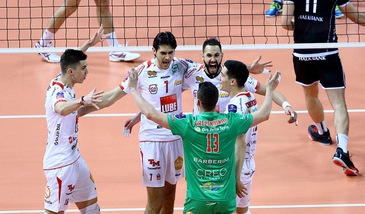 Lube vola in Final Four.  In semifinale derby con Trento