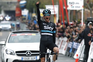 Ciclismo, Volta Catalunya: Poels vince la quinta tappa, Cataldo secondo