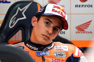 MotoGp, Marquez: «Dai Alonso, ce la puoi fare!»