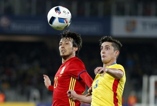 Romania-Spagna: il film della partita