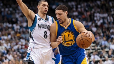 Thompson salva gli Warriors, Barea stende i Knicks