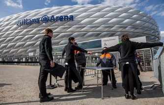 Germania-Italia, massima allerta all'Allianz Arena