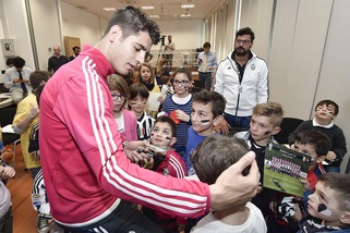 Juventus, che festa con Morata per i piccoli tifosi bianconeri!