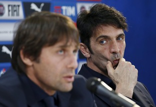 Italia, Buffon: «Troppa euforia». Conte: «I giocatori sono questi»
