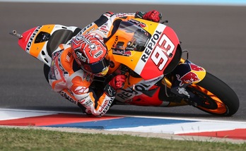 MotoGp Argentina: vola la Honda, per Rossi settimo tempo