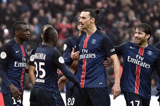 Ligue 1, Ibrahimovic ne fa tre. Il Psg travolge il Nizza