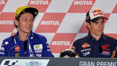 MotoGp Argentina, Rossi: «Podio grazie a incidente Ducati»