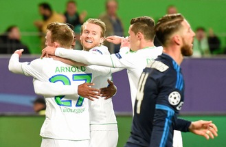 Champions League, Wolfsburg - Real Madrid 2-0: i lupi vincono a sorpresa