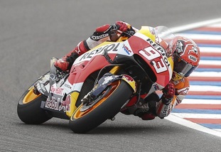 MotoGp Austin: Marquez vola, settimo tempo per Rossi