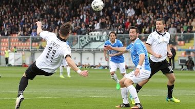 Spezia-Novara 1-0, decide Calaiò