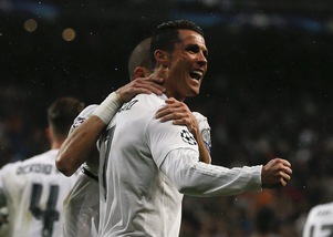 Real Madrid-Wolfsburg 3-0: Ronaldo show!