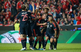 Benfica-Bayern Monaco 2-2, ancora Vidal, ma solito aiutino ai bavaresi