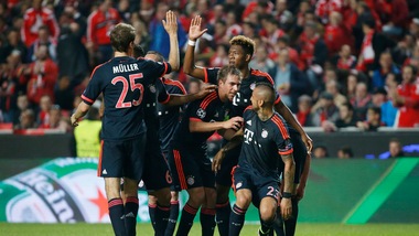 Benfica-Bayern Monaco 2-2, ancora Vidal, ma solito aiutino ai bavaresi