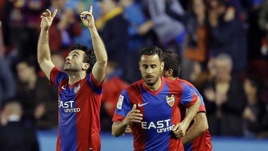 Calcio Estero: Levante-Espanyol 2-1; Hannover-Borussia Moenchegladbach 2-0; Lione-Nizza 1-1